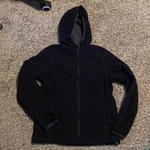 LLBean Full Zip Fleece Jacket with hood